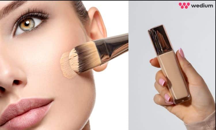 blend hd foundation evenly for a flawless finish