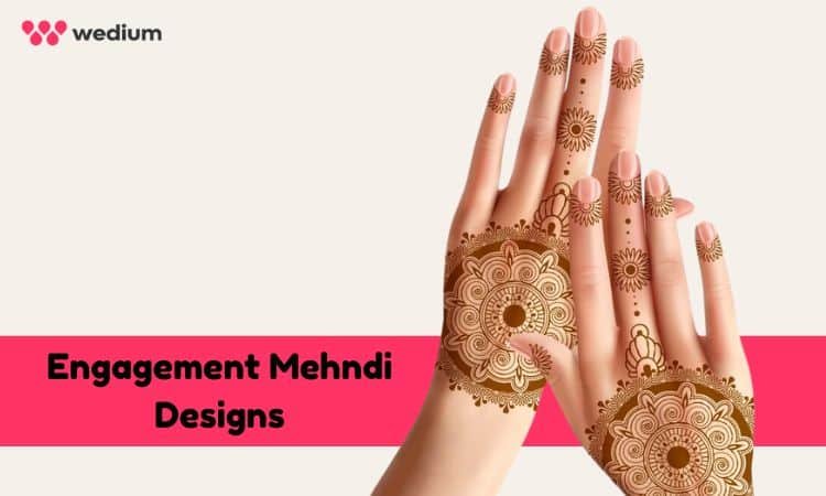 engagement mehndi designs