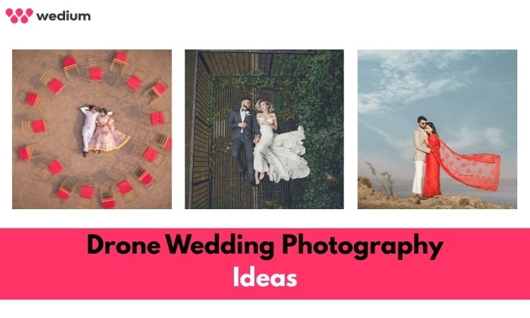 drone wedding photography ideas
