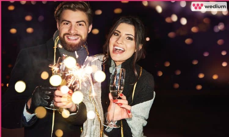 celebrating the engagement