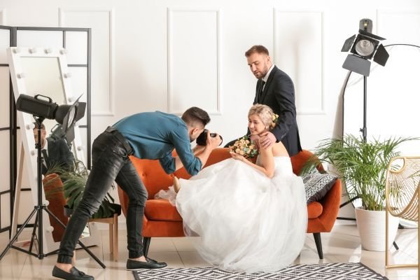 wedding photography, avoiding looking at the camera all the time