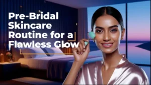 pre-bridal skincare routine for a flawless glow