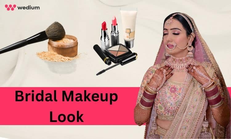bridal makeup look