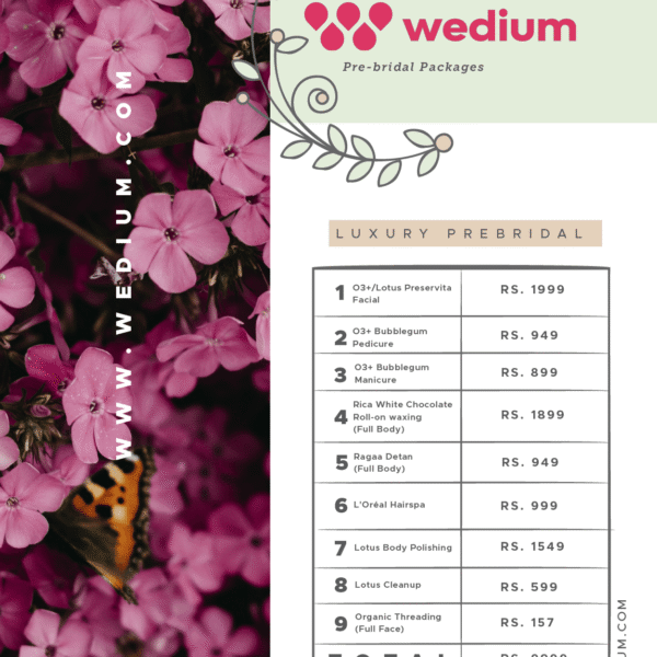 Luxury Pre-bridal Package