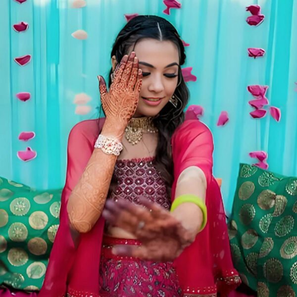 Premium Bridal Mehendi (Hands above Elbow, Legs - Upto Knees)